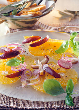 Italienischer Orangensalat