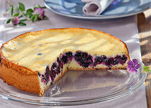 Blaubeer-Schmand-Torte