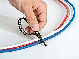 Universalbinder Kable-Fix R schwarz von Fischer