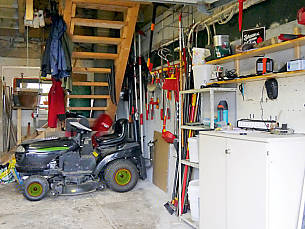 Garage vor dem Umbau