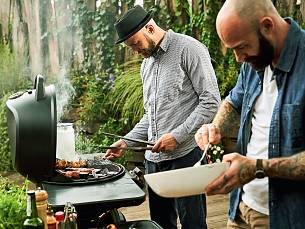 Barbecue mit Matze und Stefan