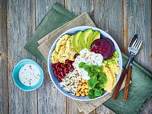 Vegane Buddha-Bowl