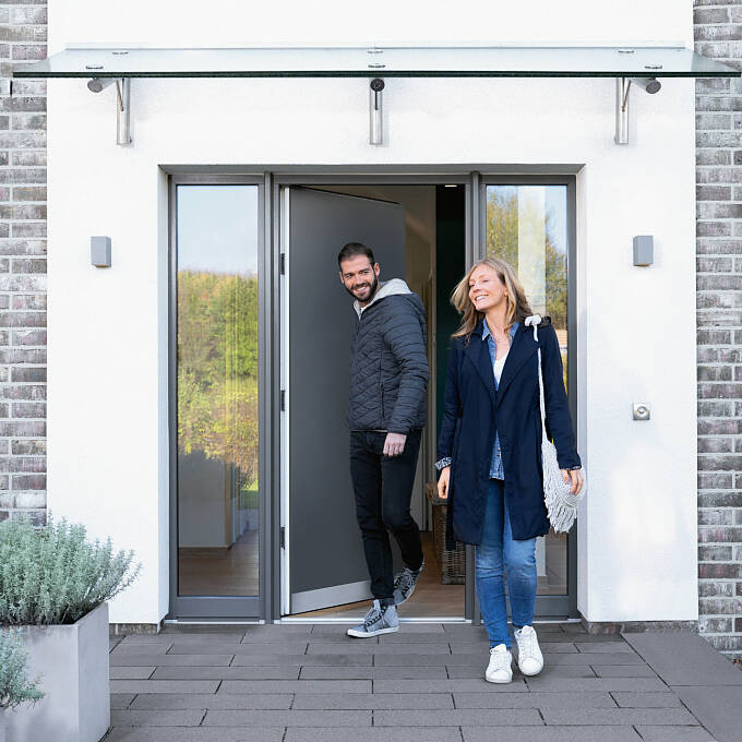 Barrierefreiheit beginnt schon vor der Haustür.